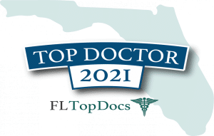 Florida Top Docs 2021 award